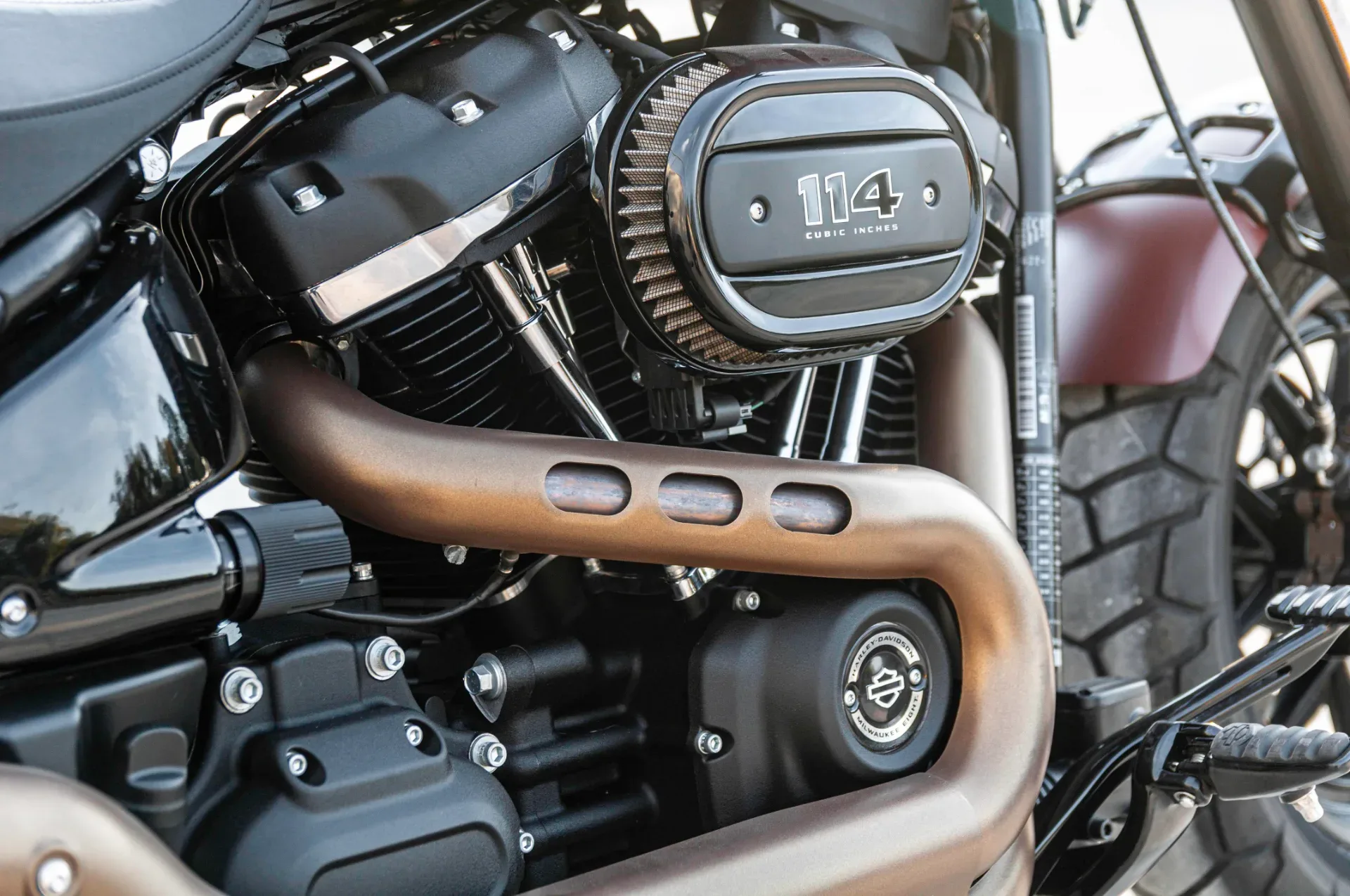 Harley Davidson FAT BOB 114 de ocasión - foto 7