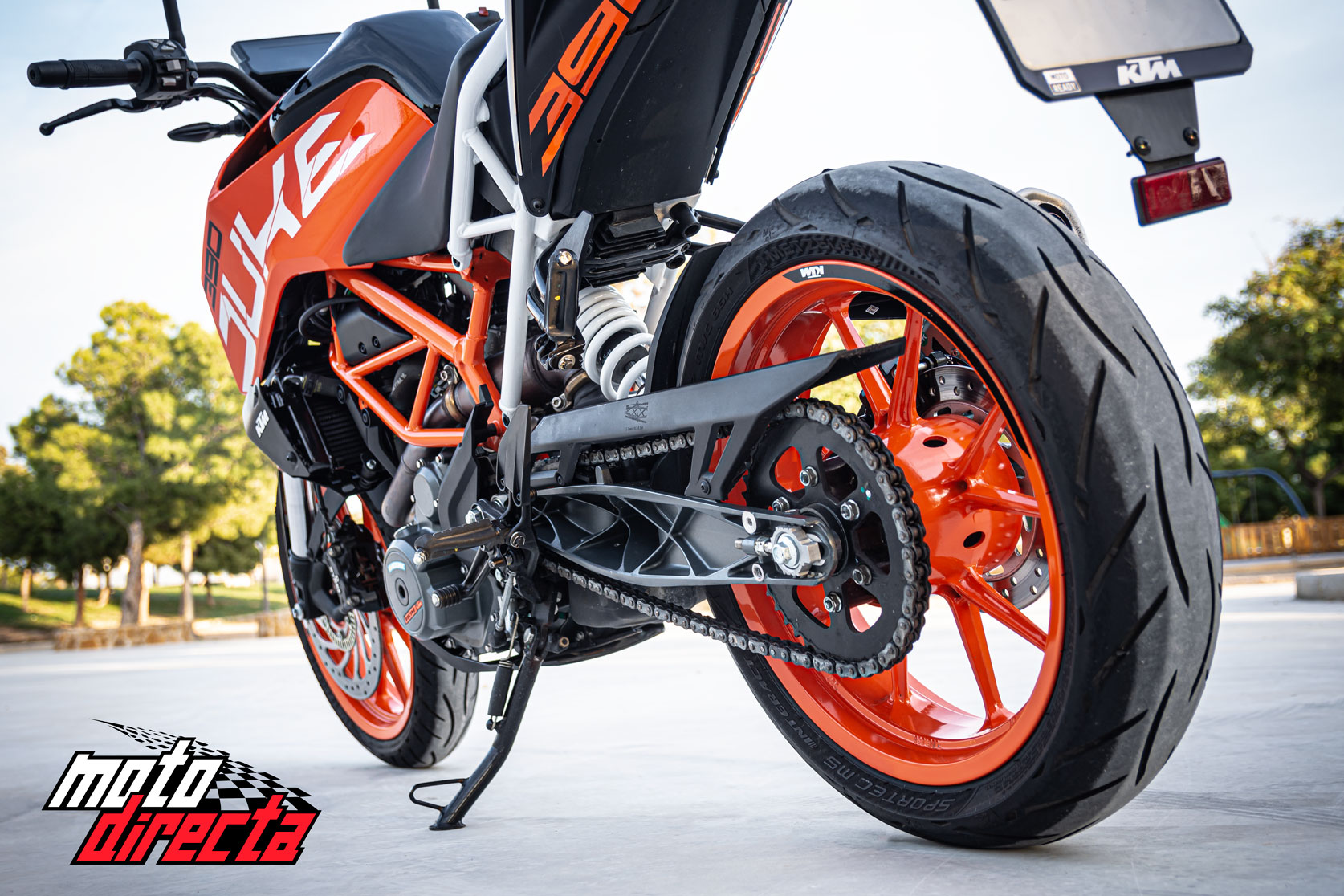 KTM DUKE 390 ABS 44cv de ocasión - foto 3